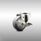 Service Caster 3 Inch 316SS Thermoplastic Rubber Wheel Swivel Bolt Hole Caster with Brake SCC SCC-SS316BH20S314-TPRB-TLB - alternate 1